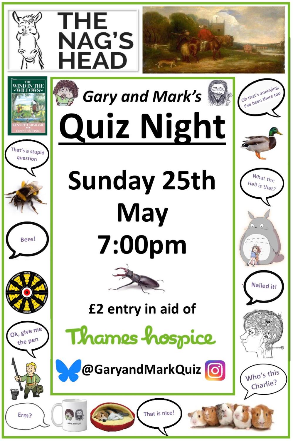 Gary & Mark's Charity Fun Quiz!
